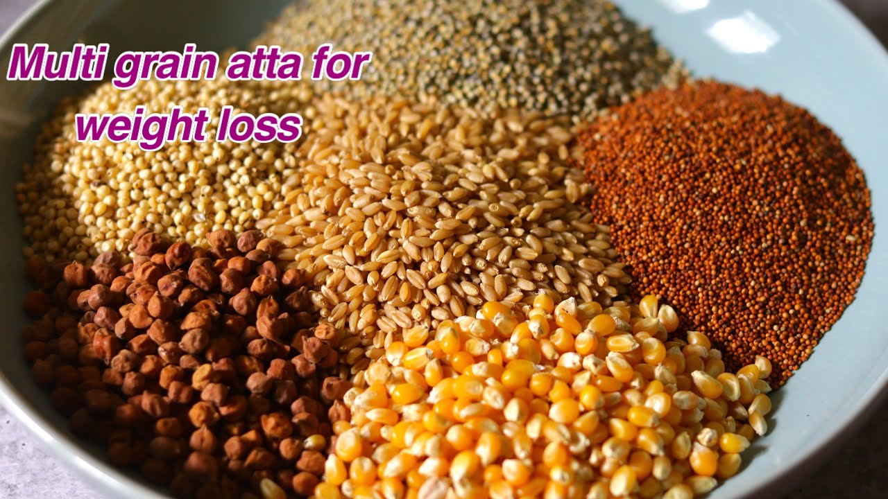 Multi grain atta Recipe |  multigrain roti recipe for weight loss