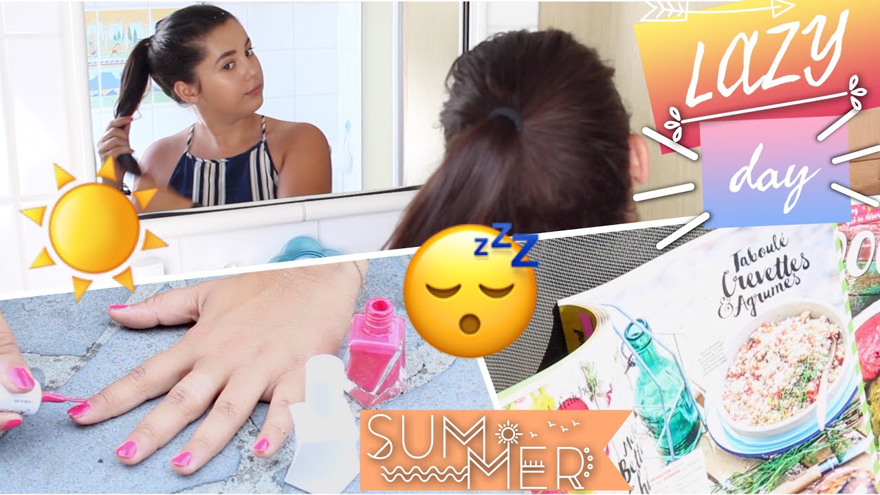 LAZY ROUTINE 😴 LES ACTIVITÉS D'UN DIMANCHE D'ÉTÉ  ☀️