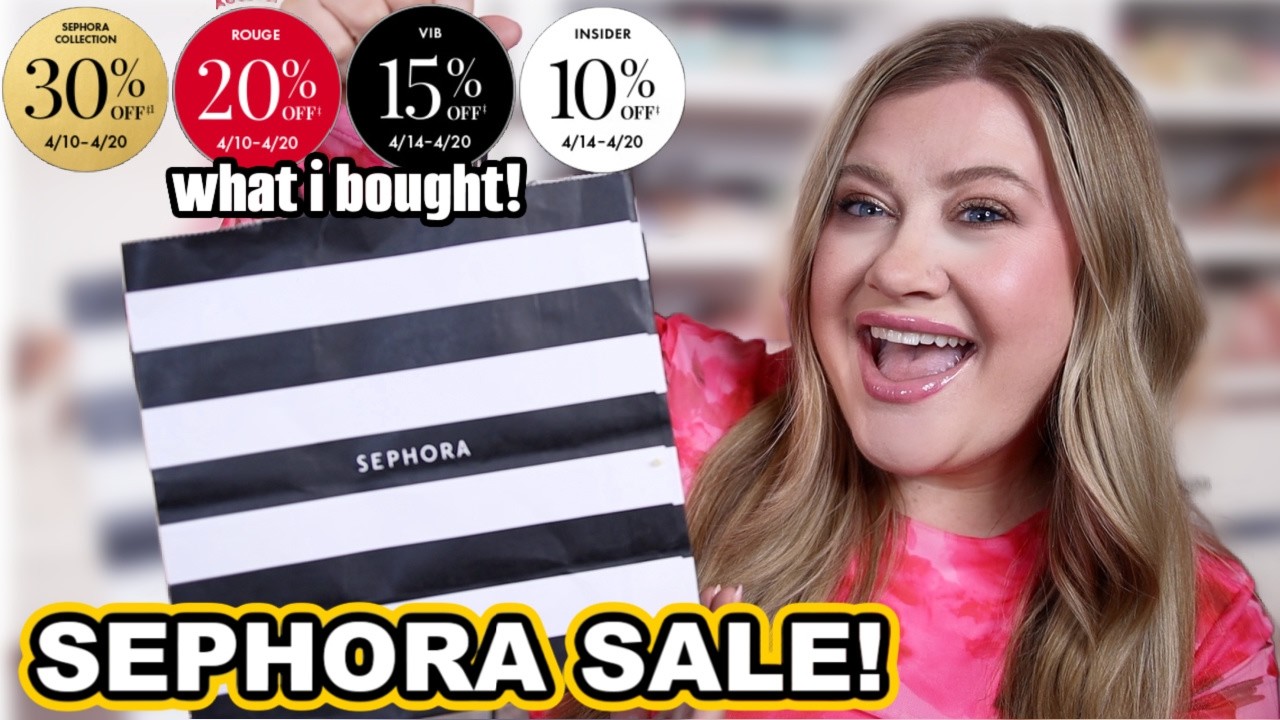 SEPHORA SPRING SALE HAUL 2026! New stuff & some restocks!