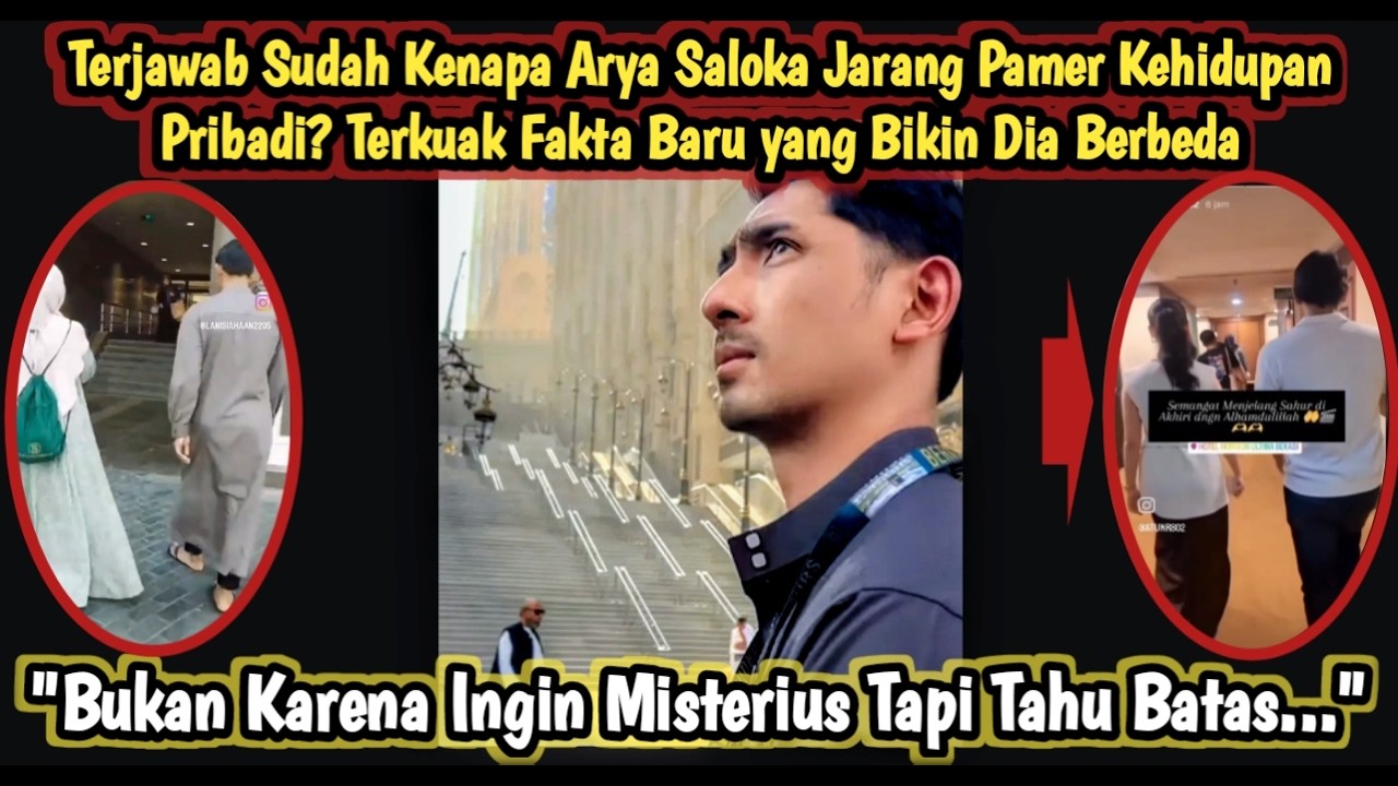 TERJAWAB SUDAH Kenapa Arya Saloka Jarang Pamer Kehidupan Pribadi? Terkuak Fakta Baru Yg Bkn Dia Beda