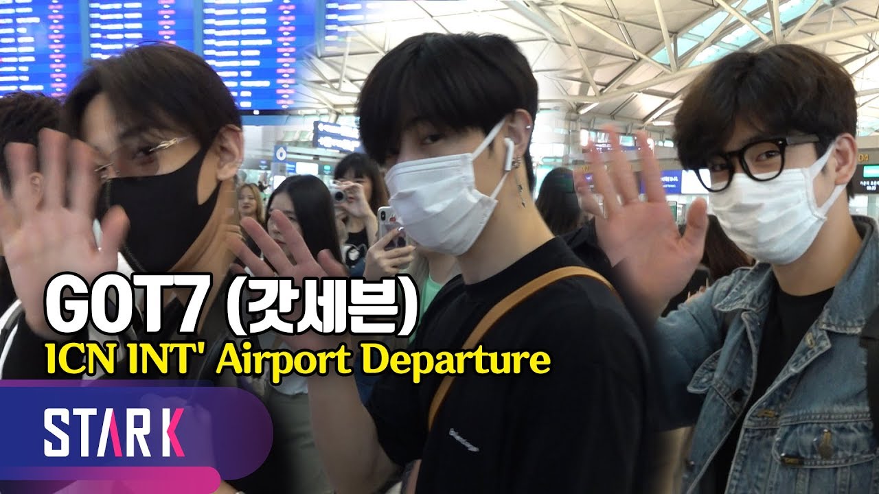 GOT7, 20190904_ICN INT' Airport Departure (갓세븐 마크, 저 오늘 생일이에요~)