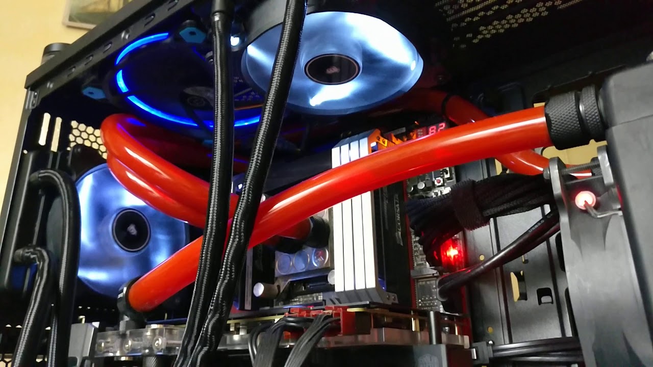 4x GTX 1080 water cooled