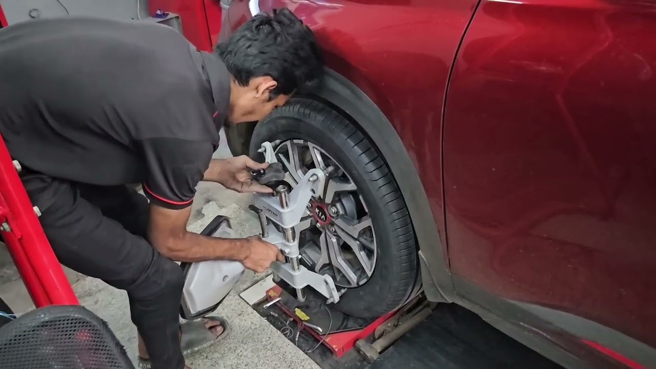 Kia Seltos Tyre Upsized With Michelin 235 / 55 / R17 | Wheel Balancing | Alignment