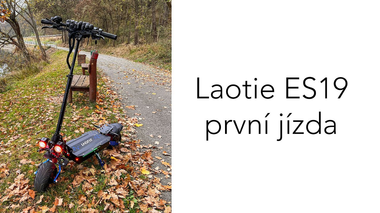Laotie ES19 - když chceš Nami, ale nemáš na ni 😅. První jízda se zamilováním se 🛴😇