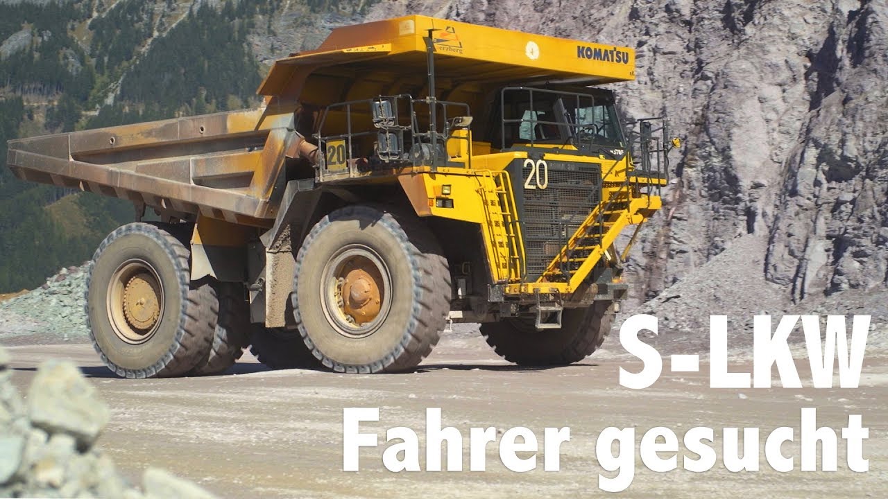 Fahrer f&uuml;r Schwerlast-LKW gesucht | Hauly fahren am Erzberg