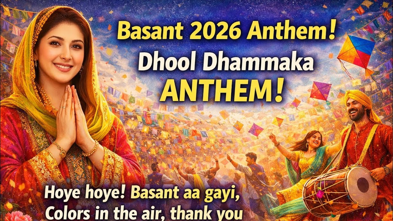 Basant 2026 – Dhool Dhammaka Anthem | Rang Birangi Khushiyan & Patang Udaan 🎶🌸