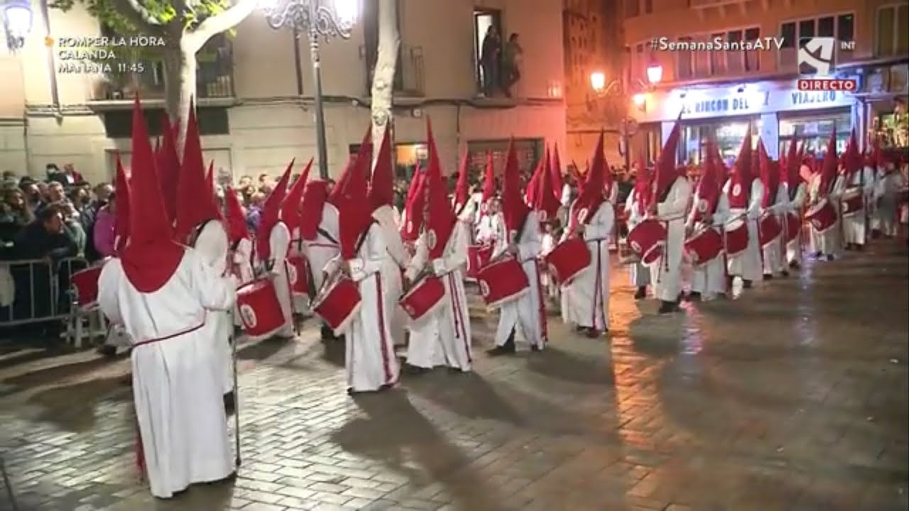 @aragontelevision Semana Santa Zaragoza 2022 - Madrugada de Viernes Santo
