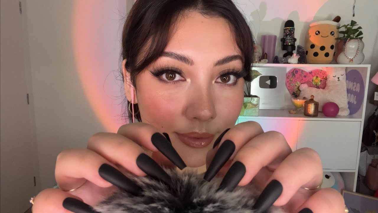 ASMR brain massage for sleep & tingles 💆🏻‍♀️💗 ~looking for bugs🐛, lice check, spiders crawling~