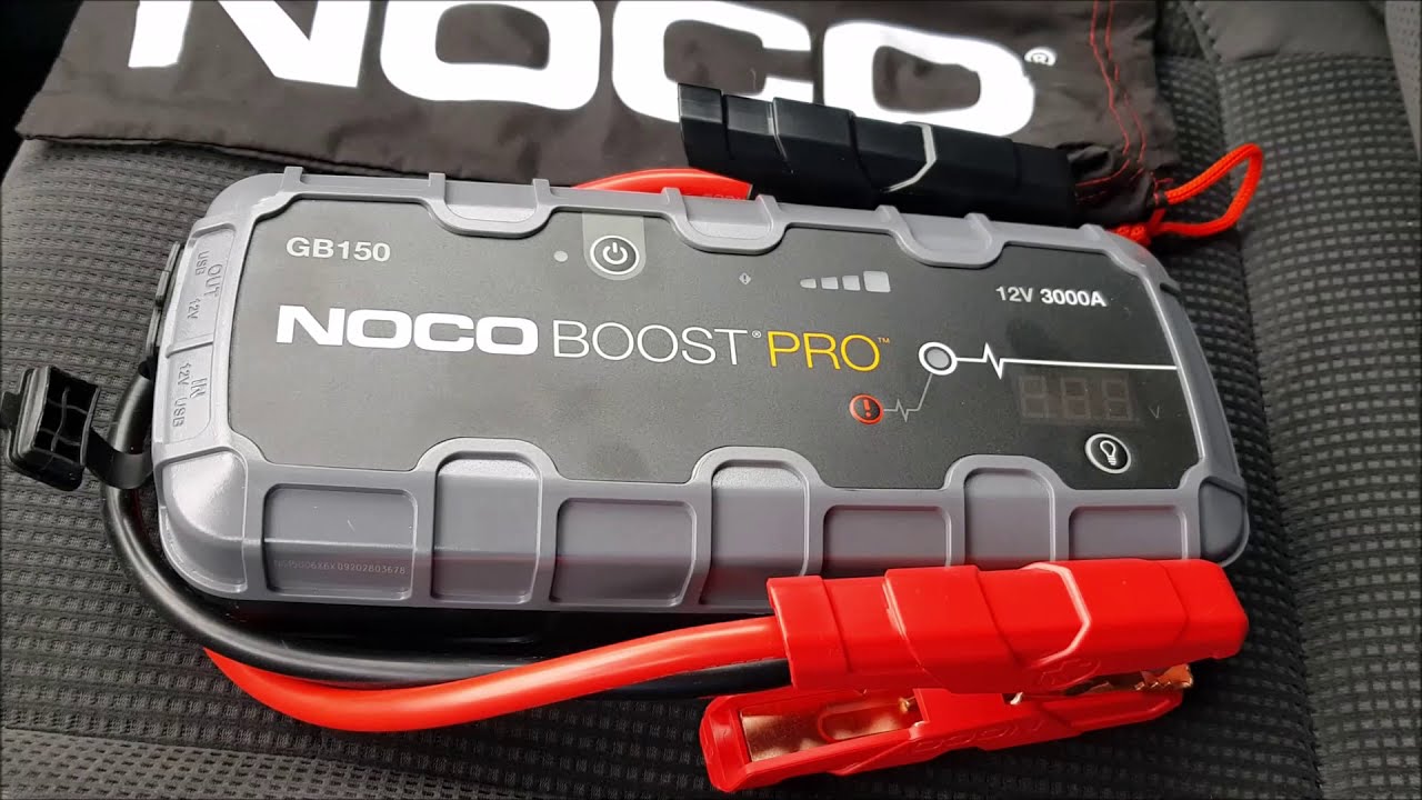 Booster NOCO Boost Pro GB150 Odpalamy diesla z rozładowanym akumulatorem