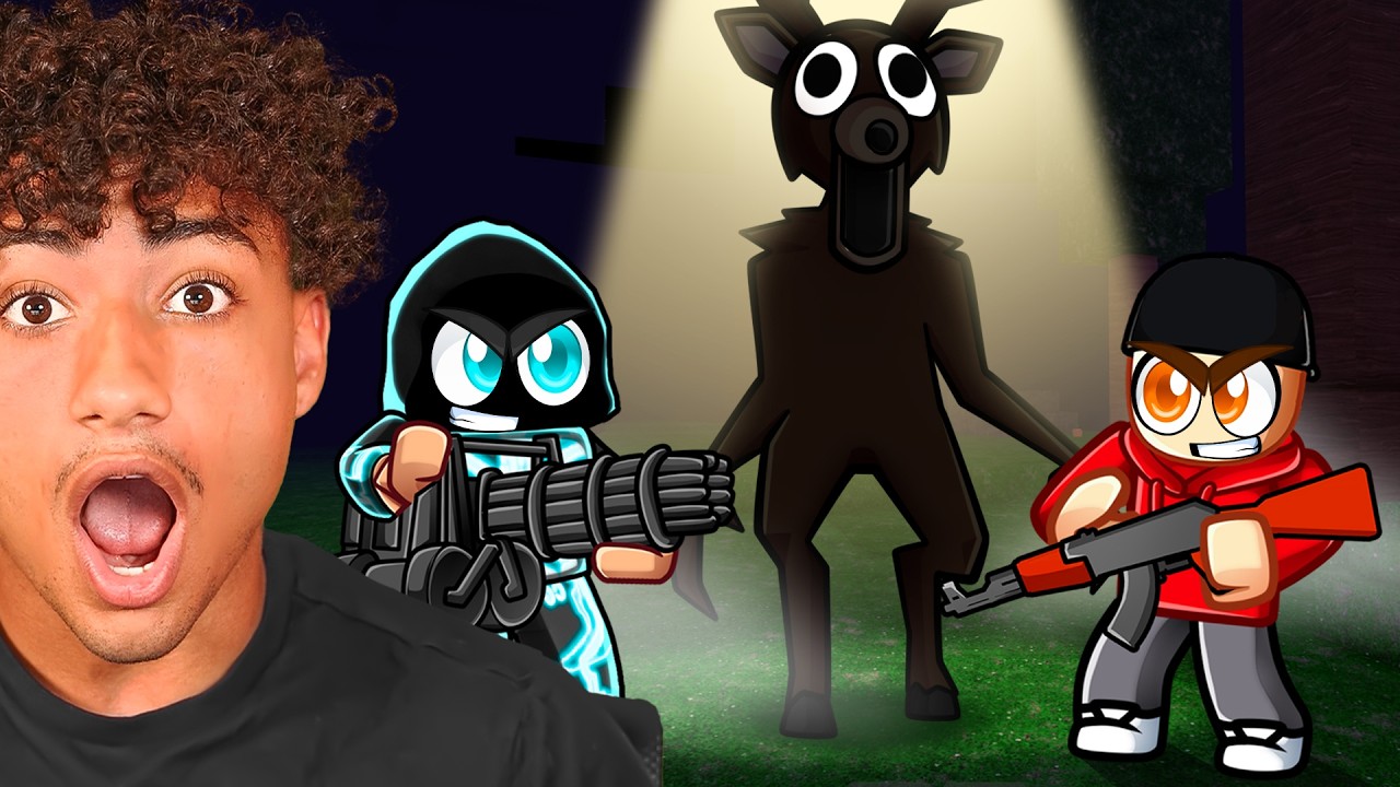WE SURVIVED 100 DAYS IN THE ROBLOX FOREST!