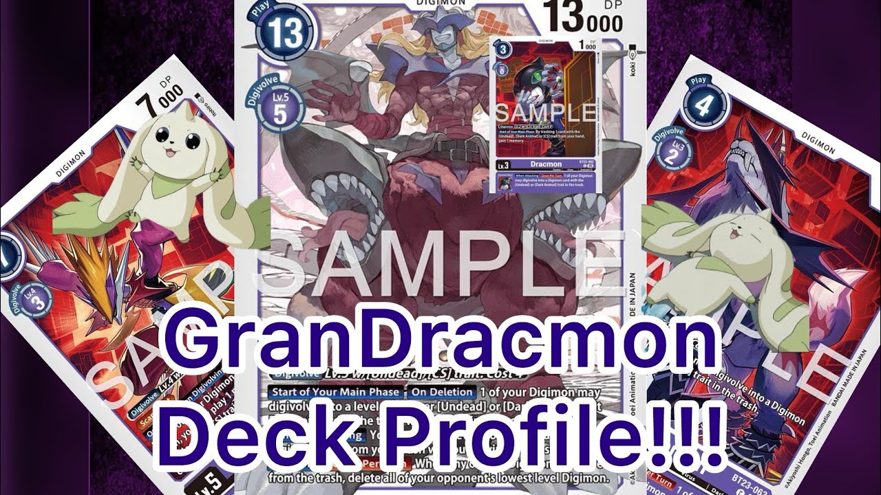 GranDracmon Deck Profile 2025!!! (His time is now!!!!)