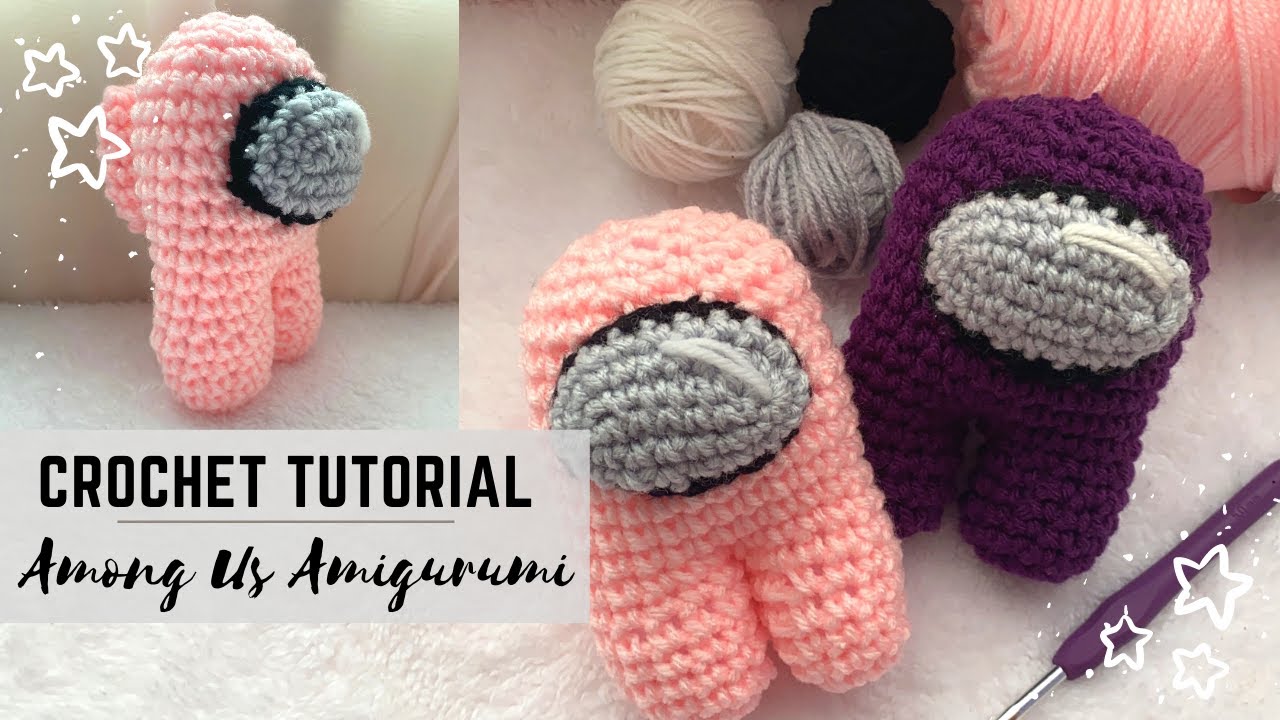 Among Us Amigurumi Crochet Tutorial | Imposter or Crewmate? | Step By Step Tutorial