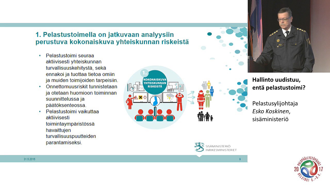 Hallinto uudistuu, ent&auml; pelastustoimi?