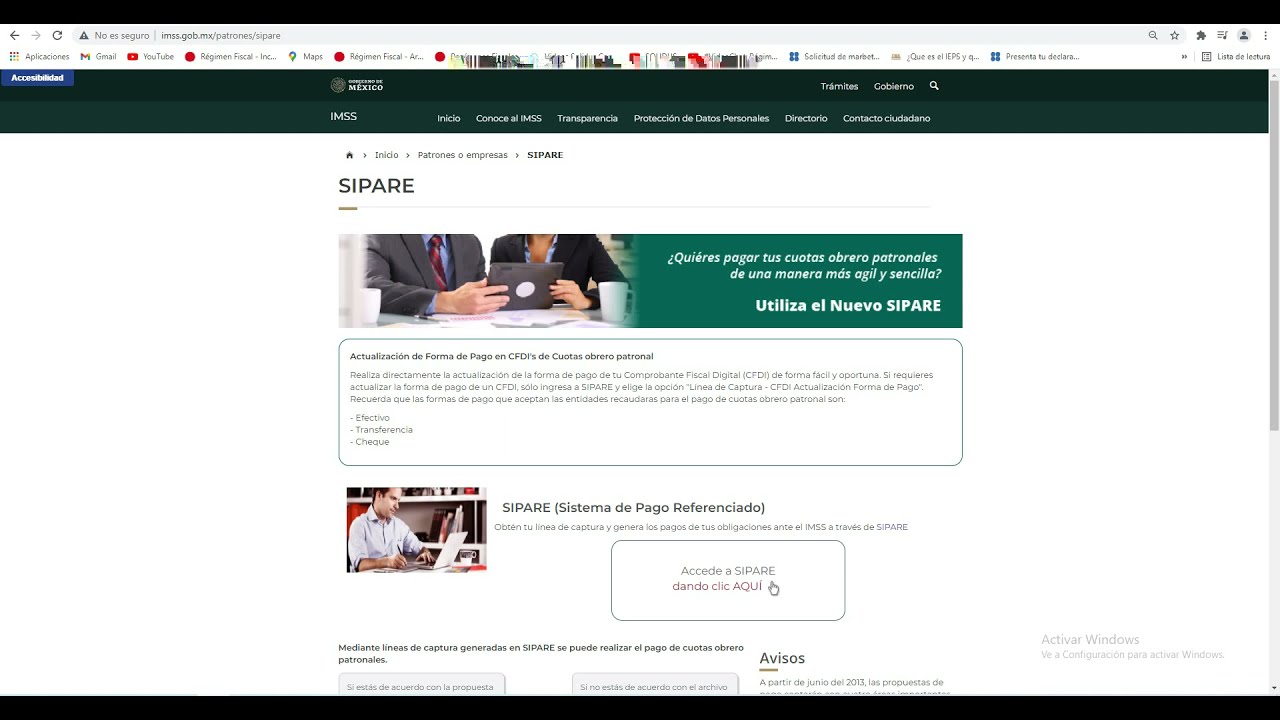 LINEA DE PAGO EXTEMPORANEA IMSS-SIPARE