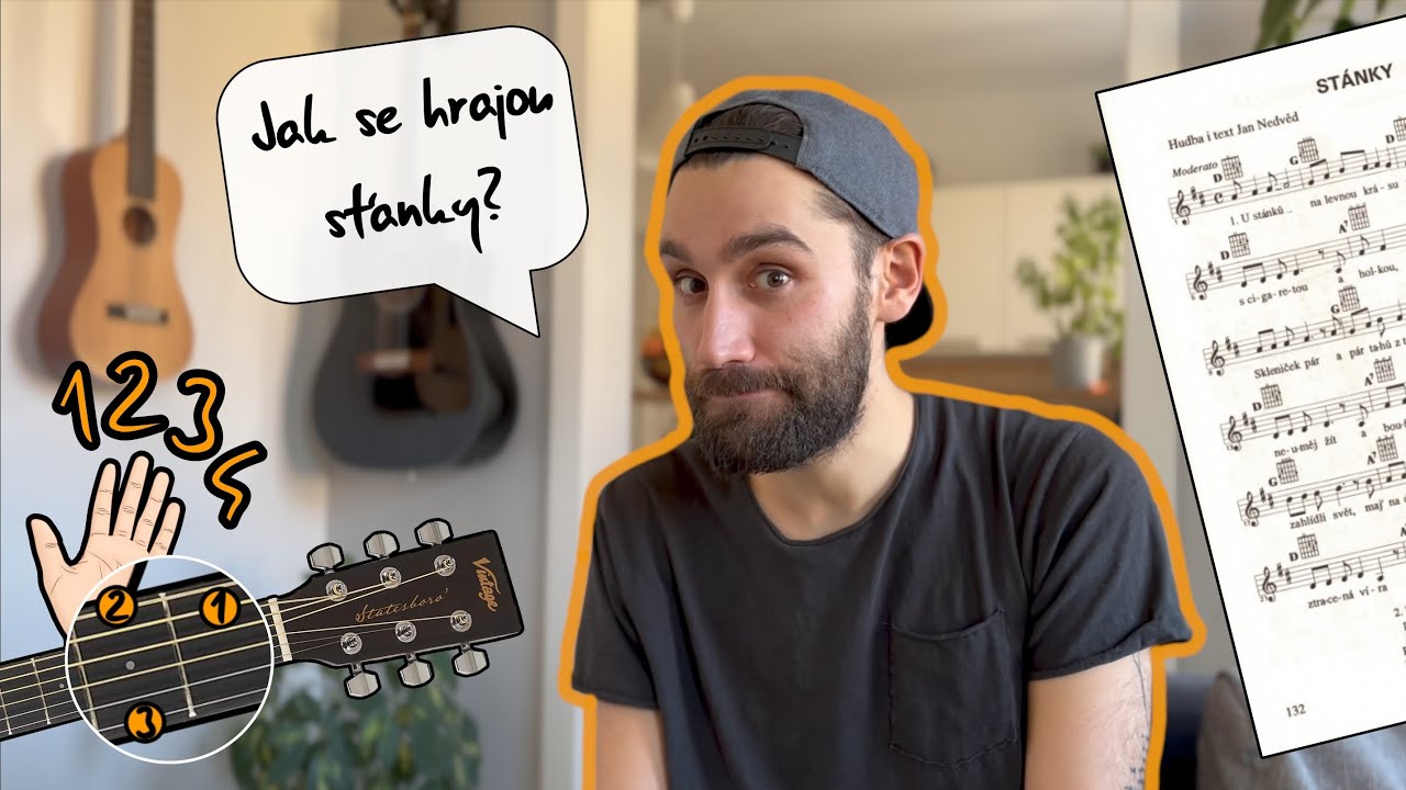 Jak hrát píseň STÁNKY? (Nedvědi)