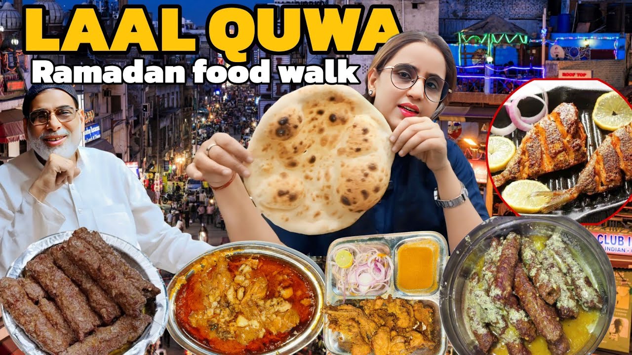Laal Quwa Famous Food | Special Manzoor Nahari | Yaseen Chicken Fry Shangam Kabab
