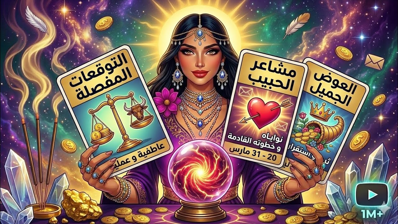 برج العقرب (20-31 مارس): معجزة قدَرية! ✨ ثروة تطرق بابك، ومشاعر الحبيب الحقيقية تظهر للعلن! 😍