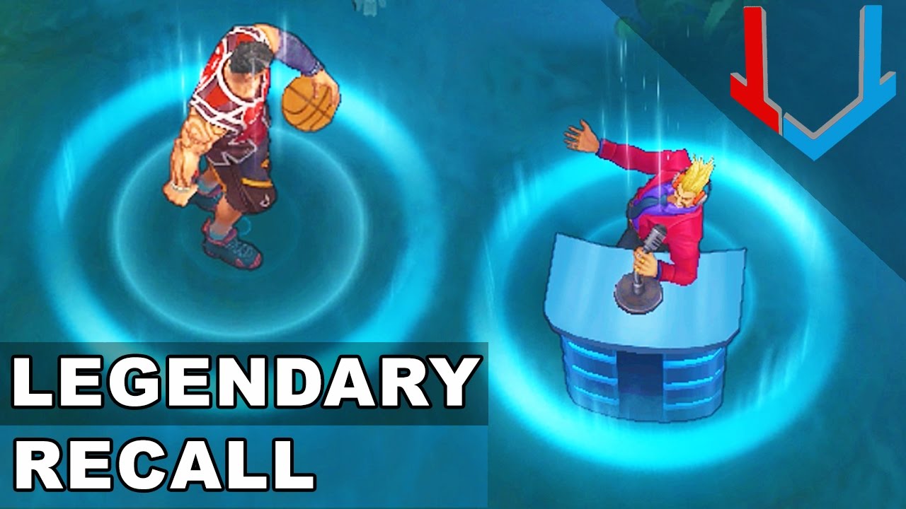 All Legendary Skins - RECALL Animations (League of Legends)