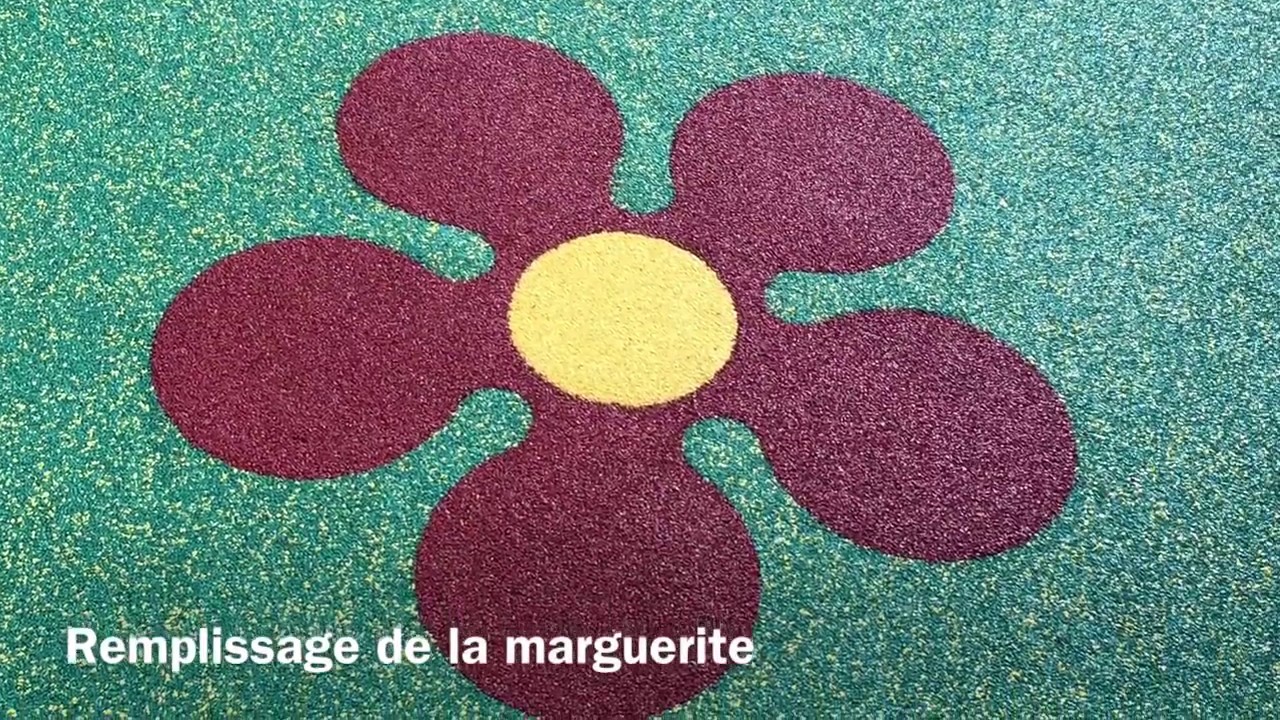 Sol Amortissant   TRADISOUPLE   ETD   Chantier cour de l'école Maternelle de DURFORT 30170