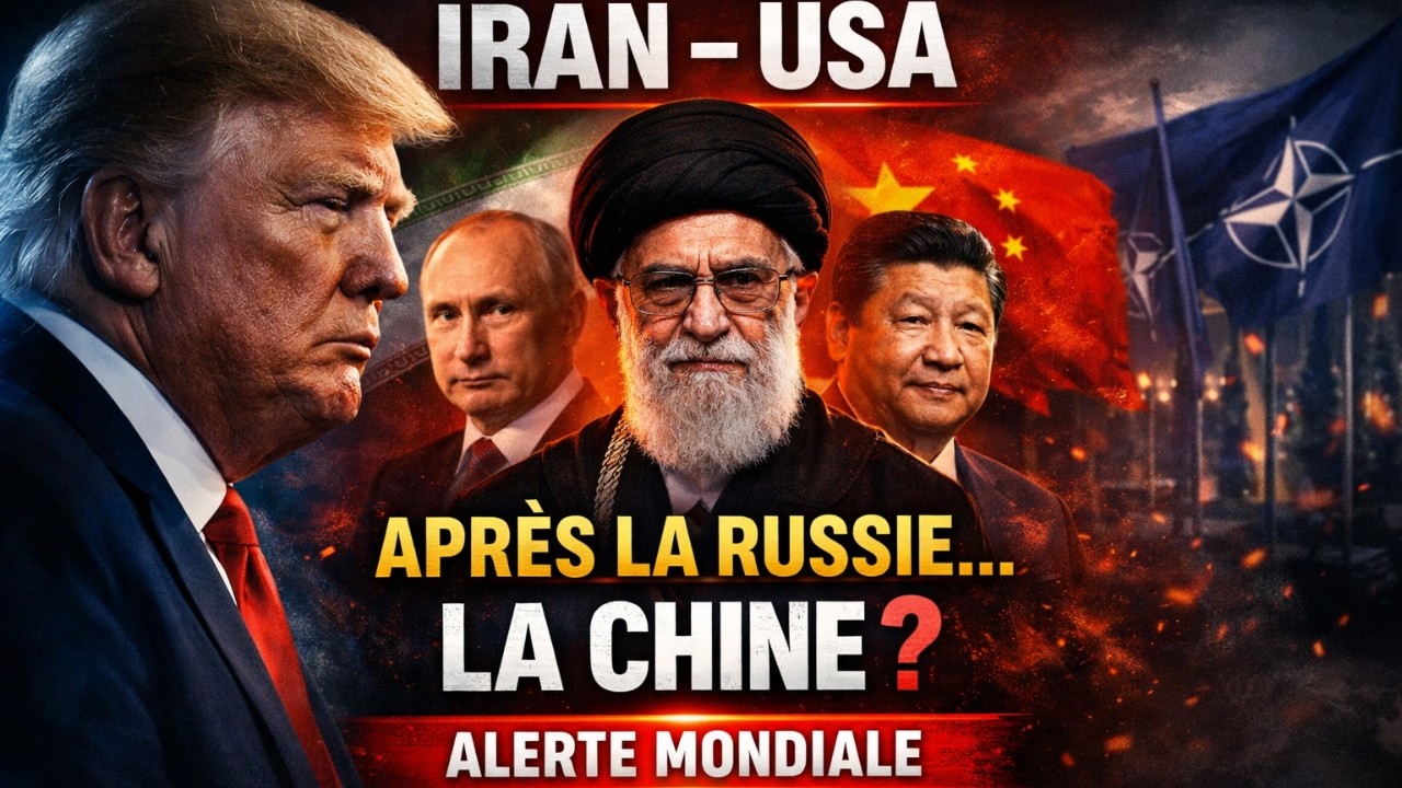 IRAN – USA : Après la Russie… la Chine entre dans le jeu ? Trump appelle l’OTAN !