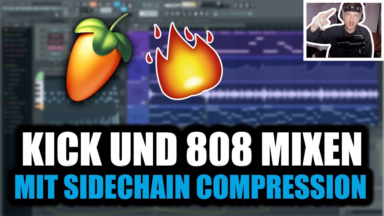 KICK und 808 BASS richtig ABMISCHEN mit Sidechain Compression! 🔥 FL Studio 20 Mixing Tutorial