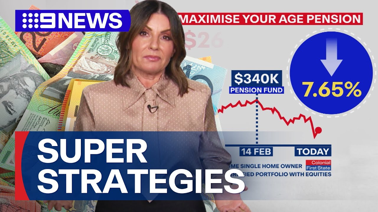 Nine's Money Editor Effie Zahos' simple superannuation strategies | 9 News Australia