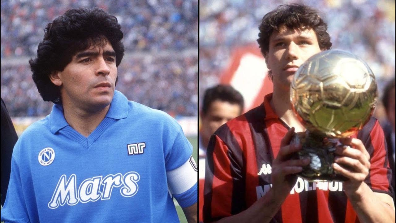 ¡Los Inmortales del Fútbol Total! 2 ☆ Diego Maradona contra el AC Milan de Sacchi 720p