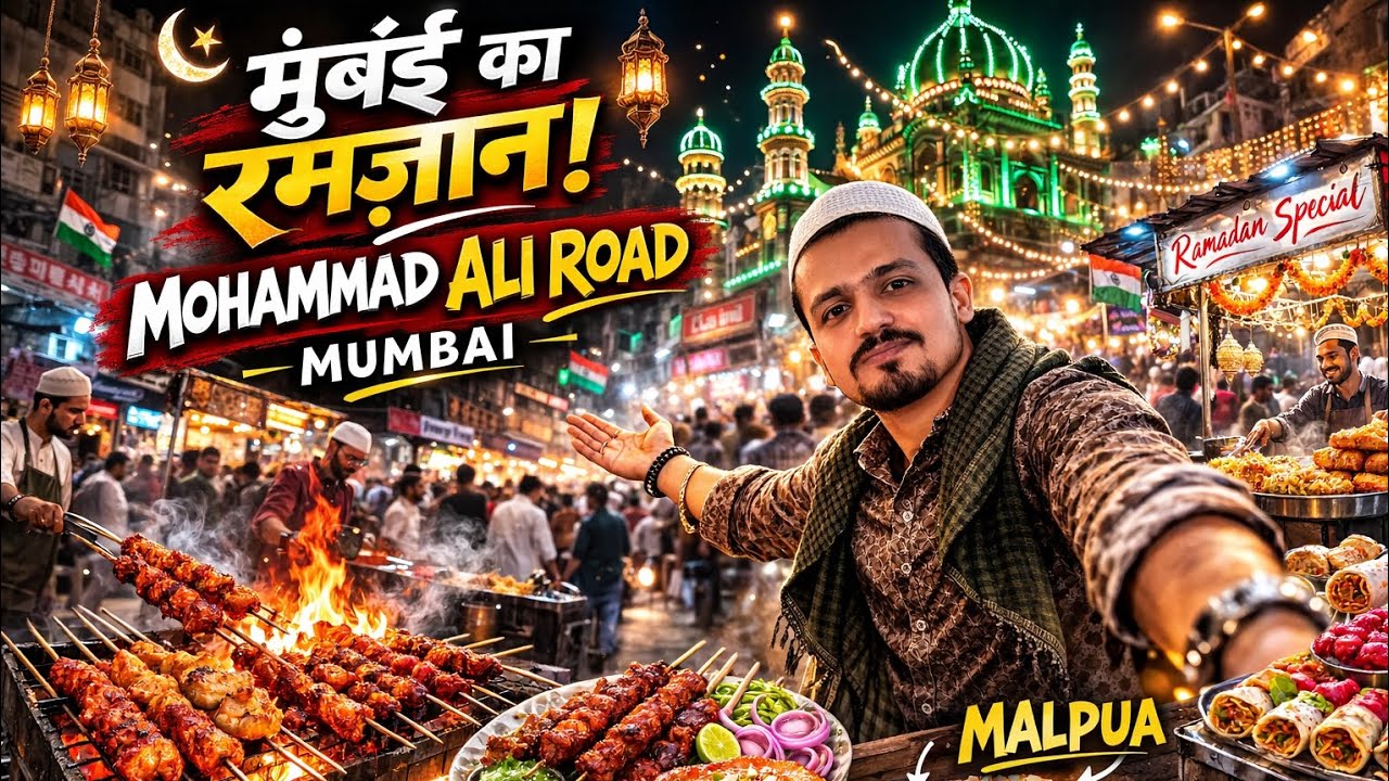Ramzan Nights at Mohammad Ali Road | Mumbai ki Sabse Famous Food Street 😍🌙 #2026 