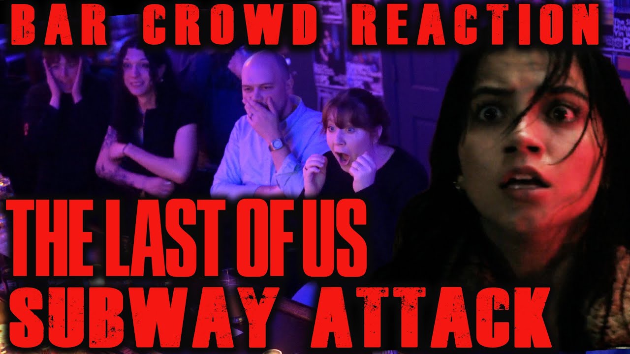 The Last of Us S2x4 Subway Attack Bar Reaction!