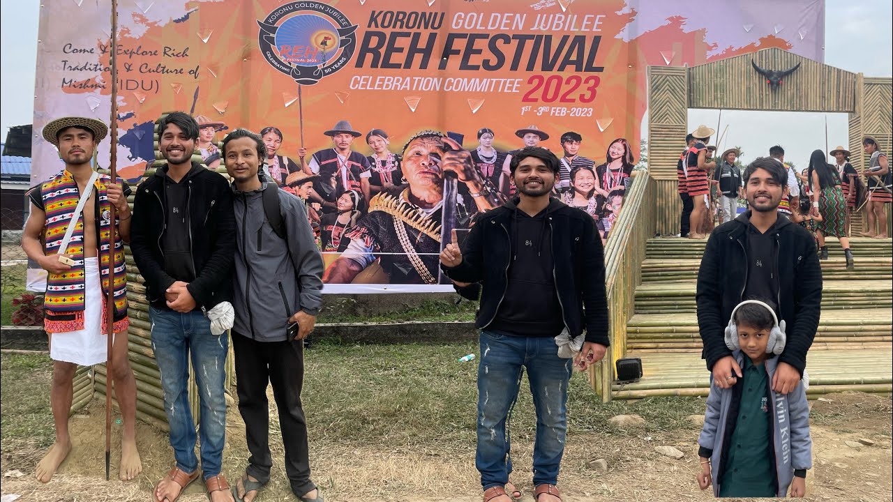 REH FESTIVAL 2023 Idu Mishmi Tribe Of Arunachal Pradesh // Koronu Golden Jubilee