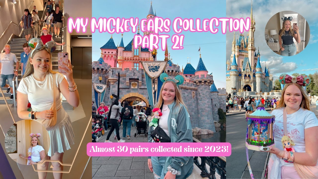 MY MICKEY EARS COLLECTION - PART 2! | 25+ Pairs from Walt Disney World & Disneyland