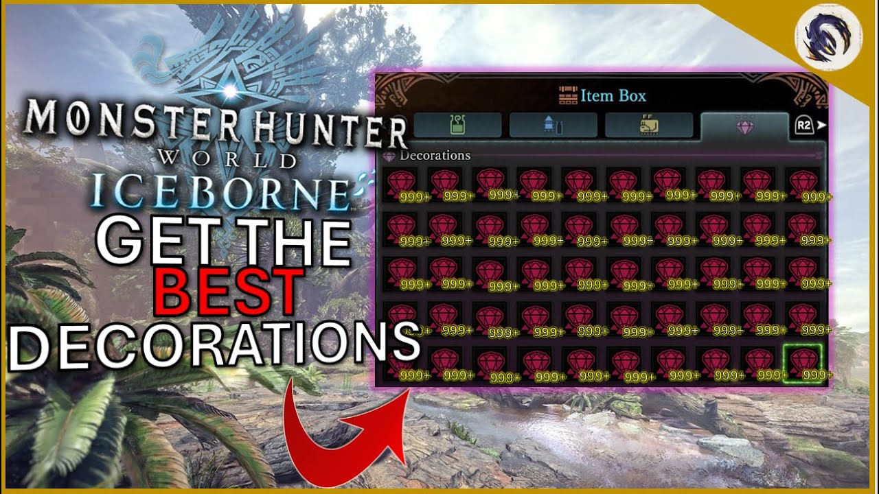 *ЕДИНСТВЕННЫЙ СПОСОБ* получить декорации Attack+ в Iceborne! [Руководство по выращиванию декораци...