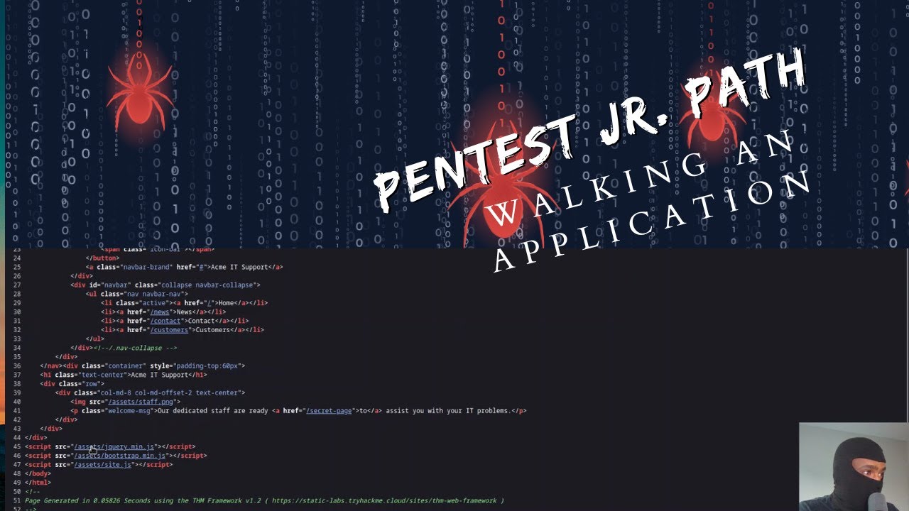 Tryhackme | Walking an Application |Jr. Penetration Path
