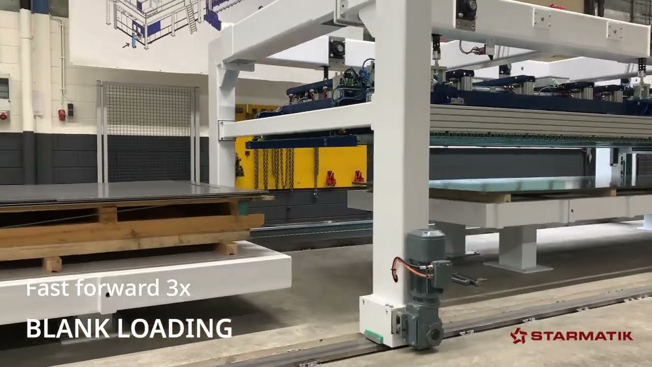 Laser loading/unloading system - Starmatik