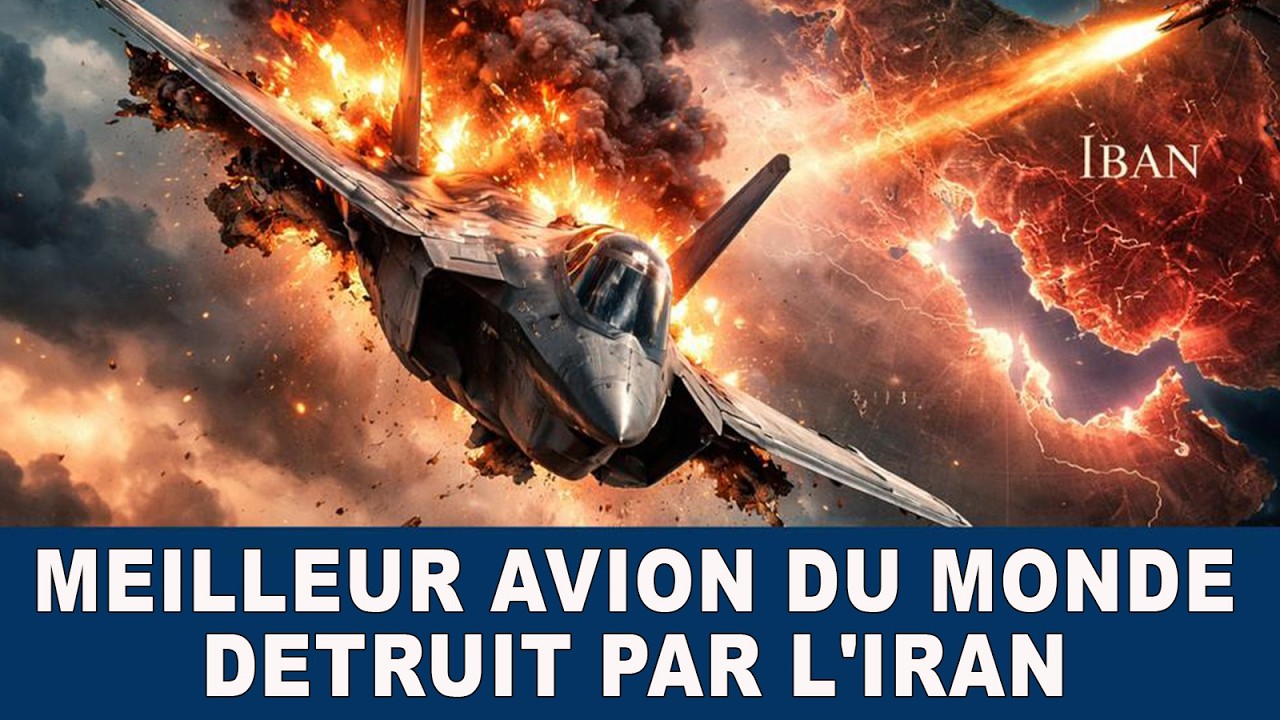 L'IRAN DETRUIT UN AVION F-35 AMERICAIN