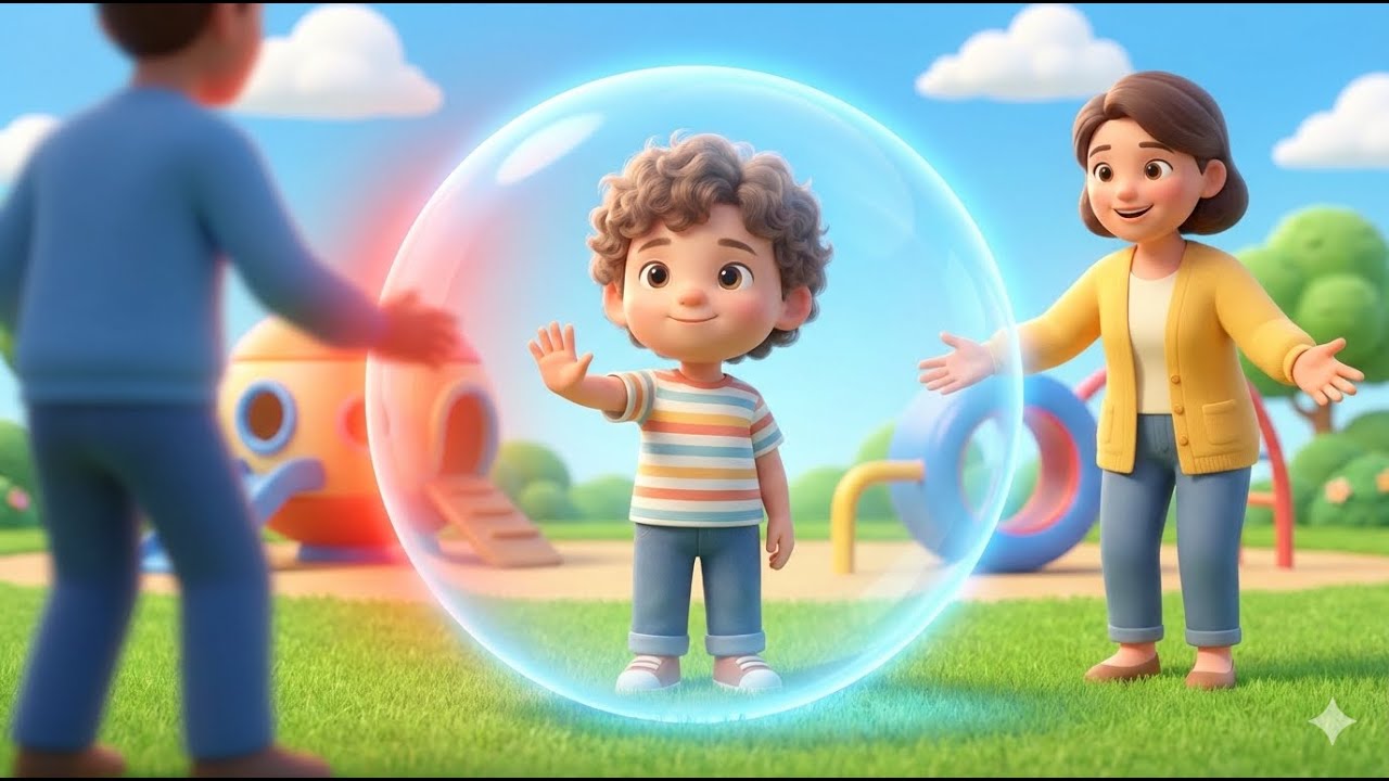 Mi Espacio Personal 🫧 Canción Infantil para Aprender a Decir NO | Educación Emocional para Niños