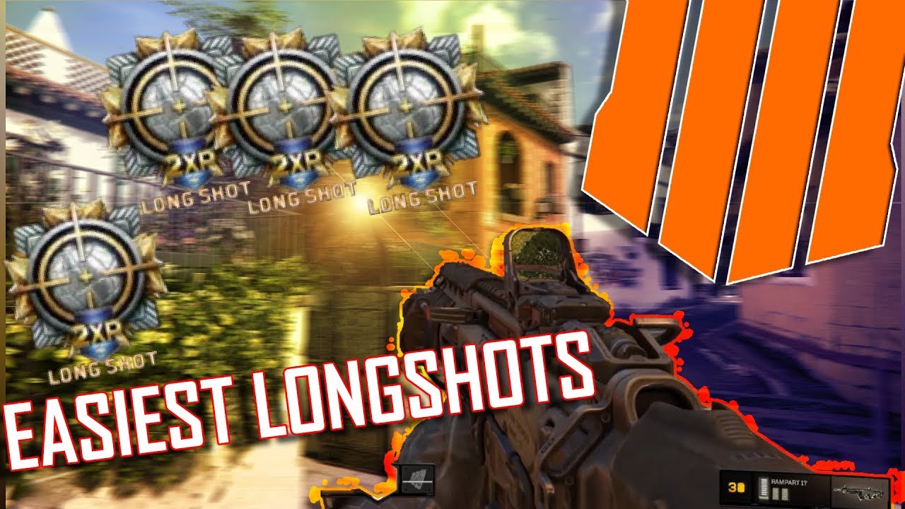 COD BO4: HOW TO GET EASY LONGSHOTS in BO4! (Black Ops 4 Easy GOLD CAMO!)