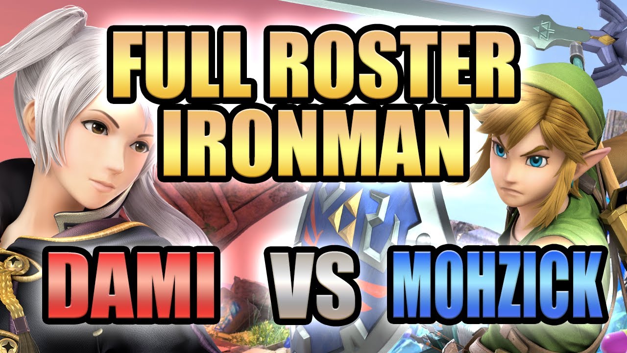 Full Roster Ironman : Dami VS Mohzick - Super Smash Bros. Ultimate
