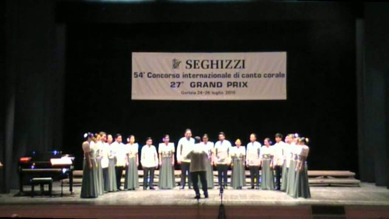 Felix Mendelssohn - Jagdlied - Coro San Benildo (Filippine)