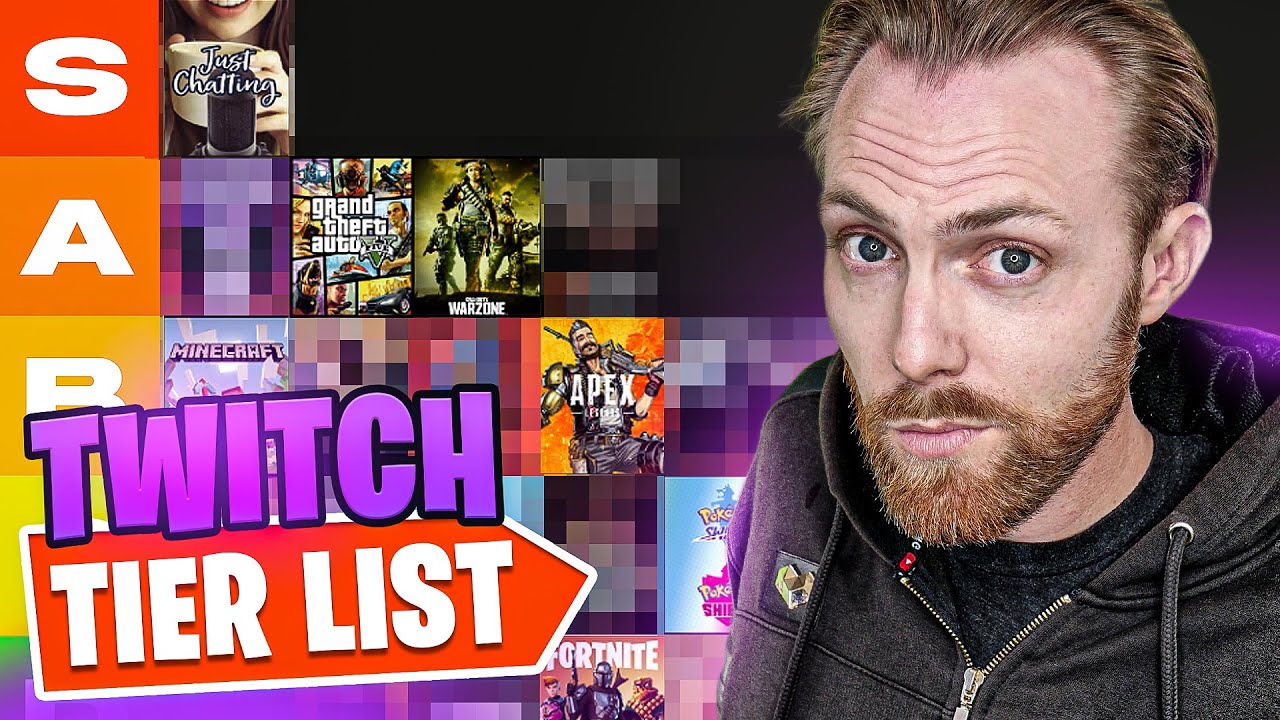 Games to Stream on Twitch Tier List