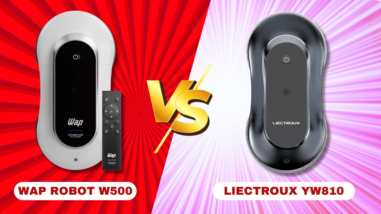 Qual o Melhor Robô Limpa Vidros? Wap Ou Liectroux?