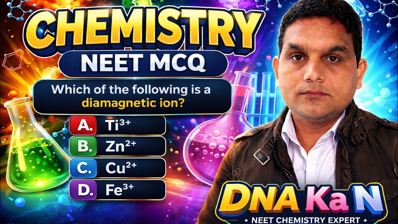 NEET Chemistry MCQ 🧪 Practice set 6