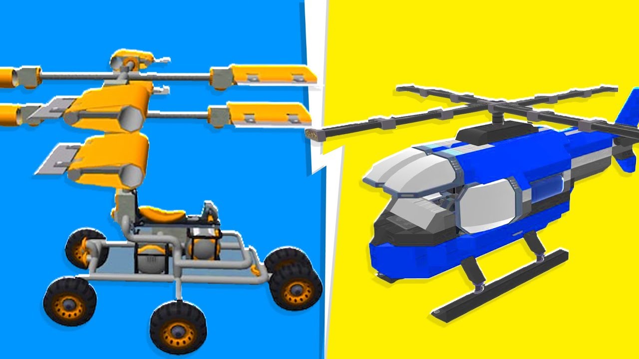 Team Building Practice - Functioning Helicopter Challenge - Scrap Mechanic | JeromeACE