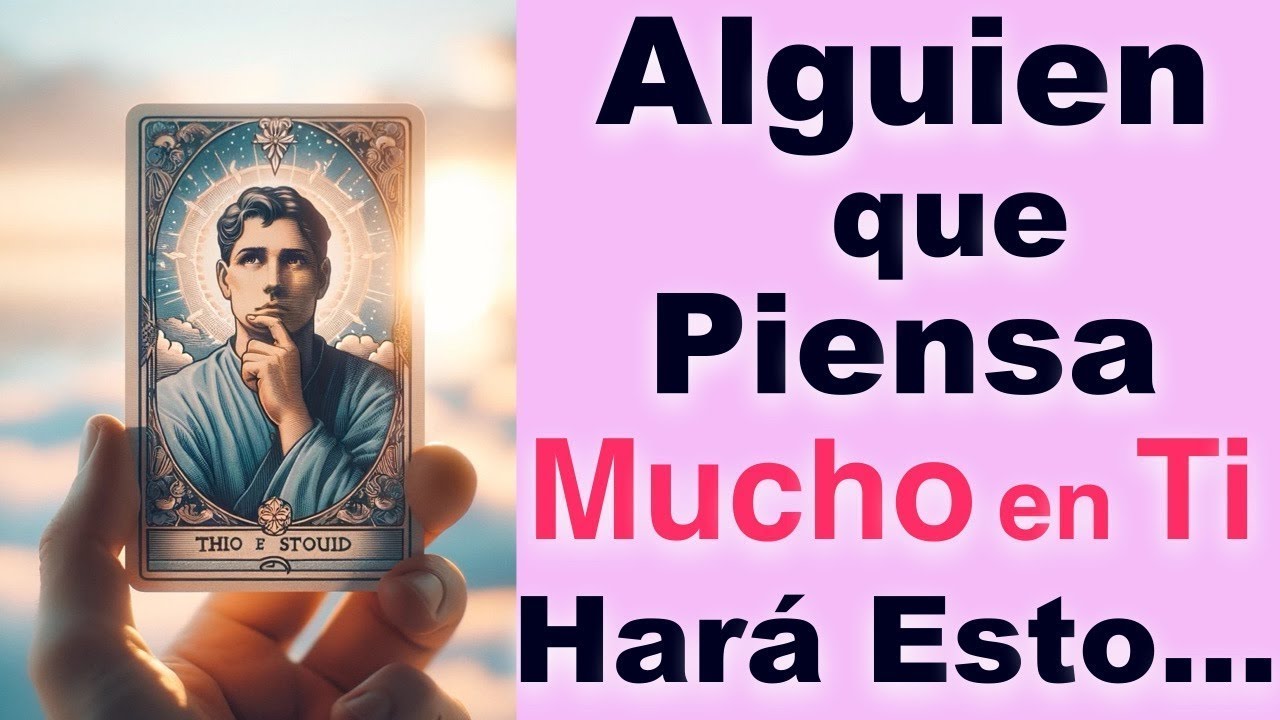 ALGUIEN que TE PIENSA MUCHO HARÁ ESTO… 💥🔥💞 Tarot Amor Interactivo Canalizado