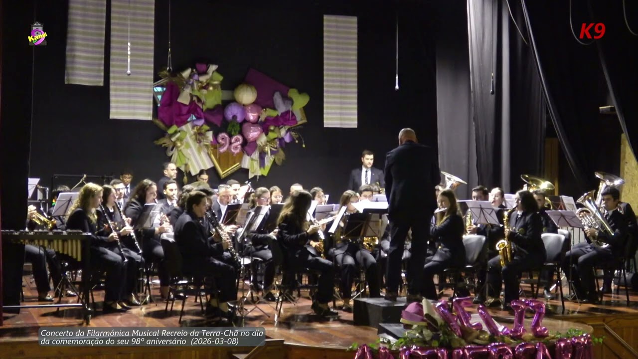 Concerto Filarmónica Terra Chã no 98º. Aniversário (2026-03-08)