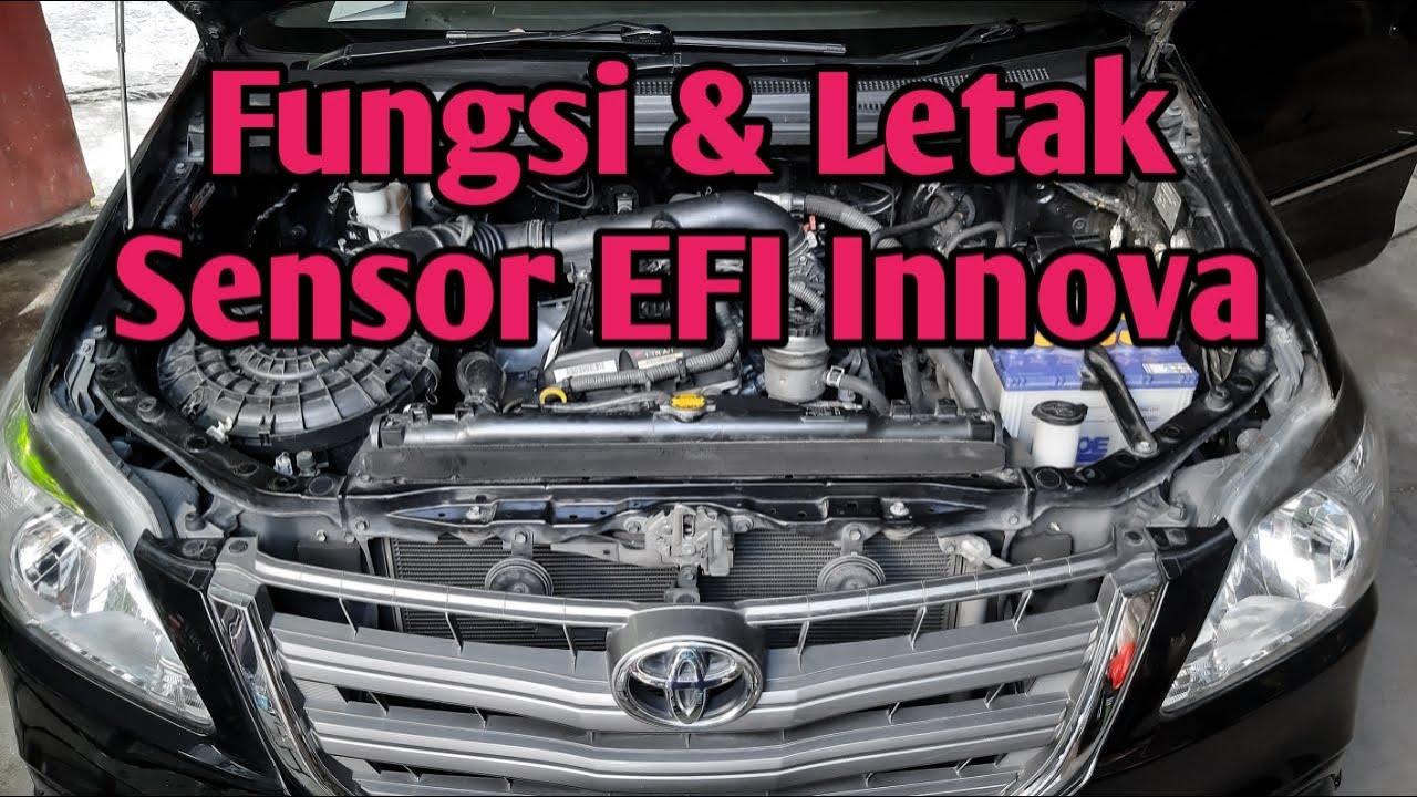 Mengenal Sensor, Aktuator, dan ECM di Toyota Kijang Innova