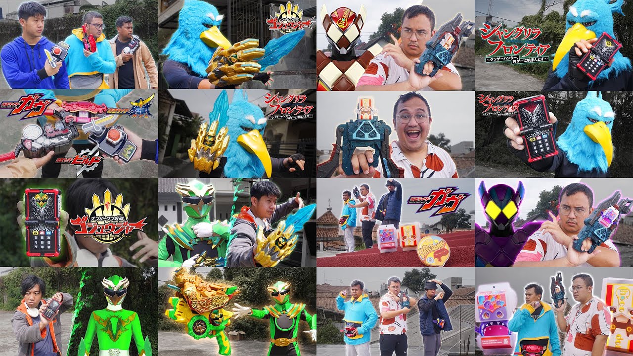 Epic Henshin May Compilation Kamen Rider Sentai!!