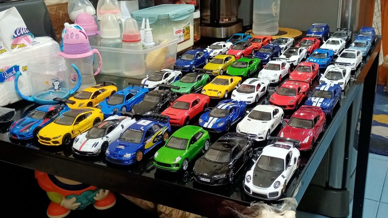 Popular Biggest collection of mine 1/36 scale diecast cars from Kinsmart and RMZ City in 2023