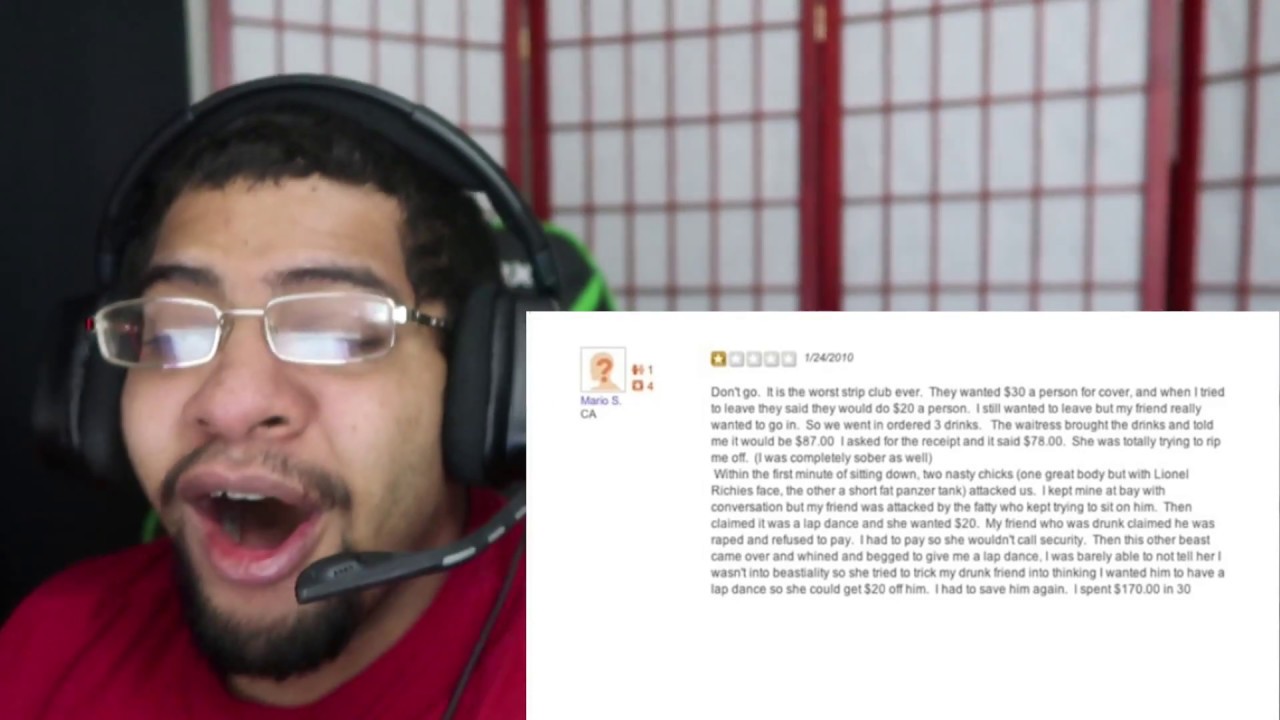 HILARIOUS Strip Club Reviews