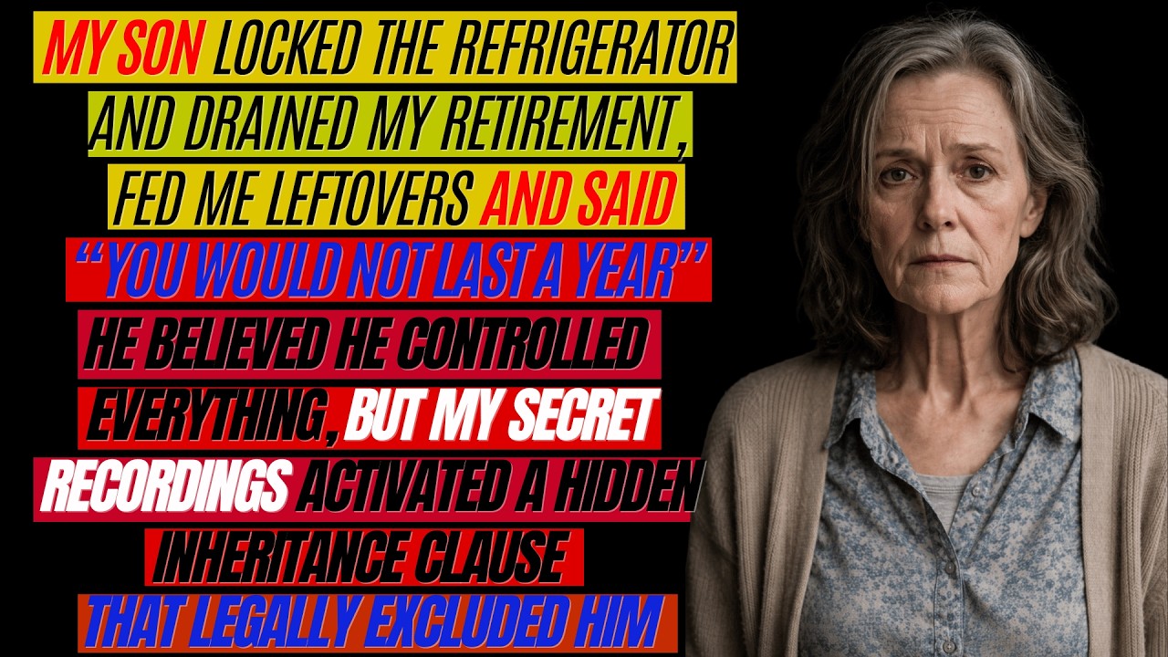 My Son Took My Money And Starved Me Daily, Said I Would Fade, But My Secret Clause Ruined Him